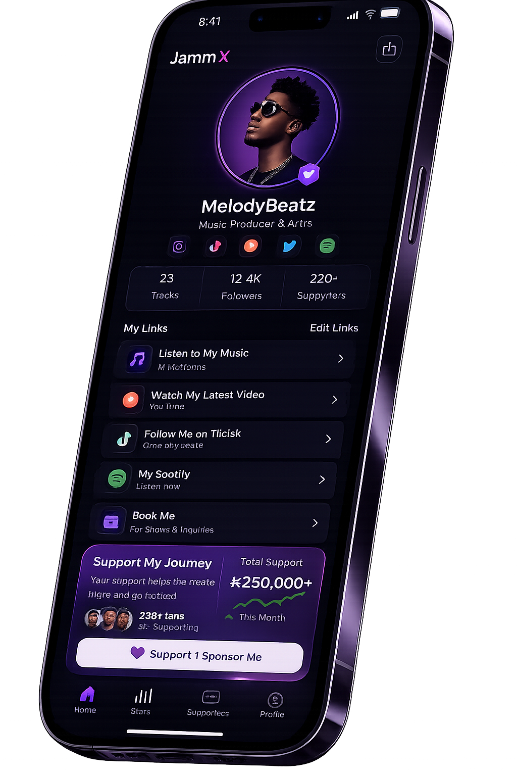 JammX Mockup